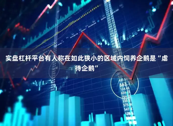 实盘杠杆平台有人称在如此狭小的区域内饲养企鹅是“虐待企鹅”